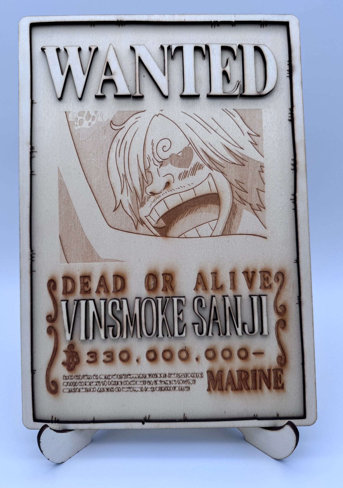 Anime Wunschmotiv Bilderrahmen - Lovelettering