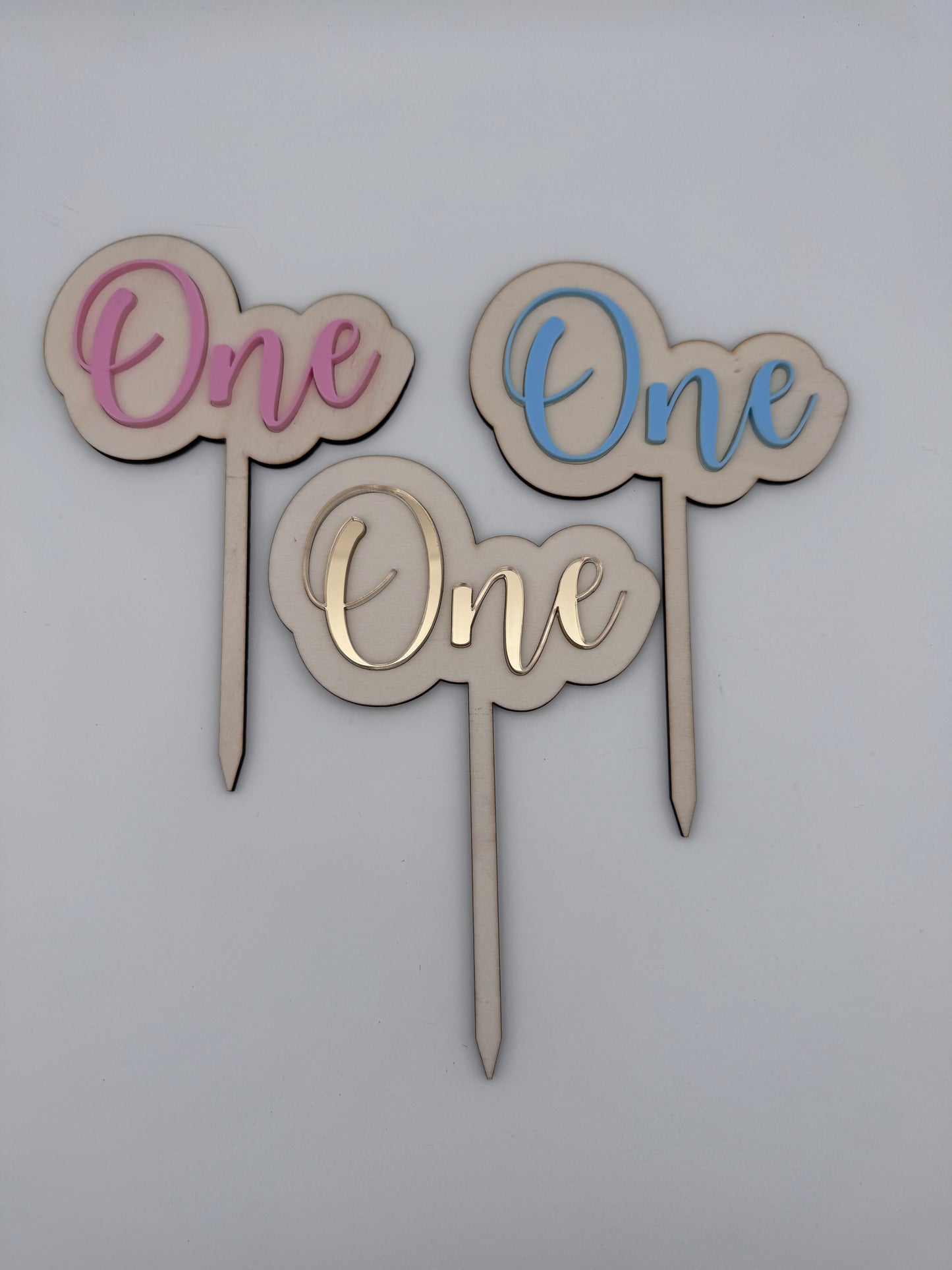 Caketopper 1. Geburtstag - Lovelettering