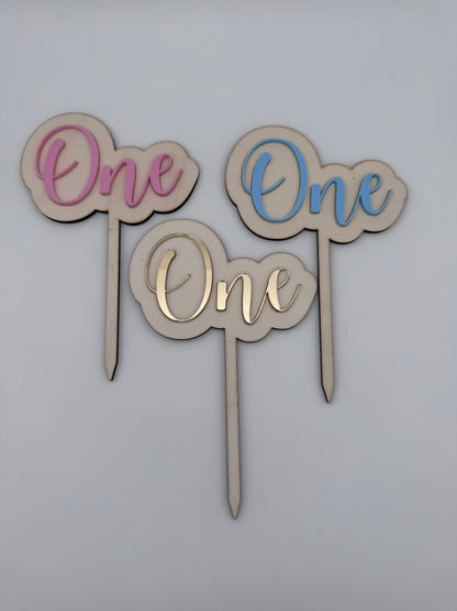Caketopper 1. Geburtstag - Lovelettering