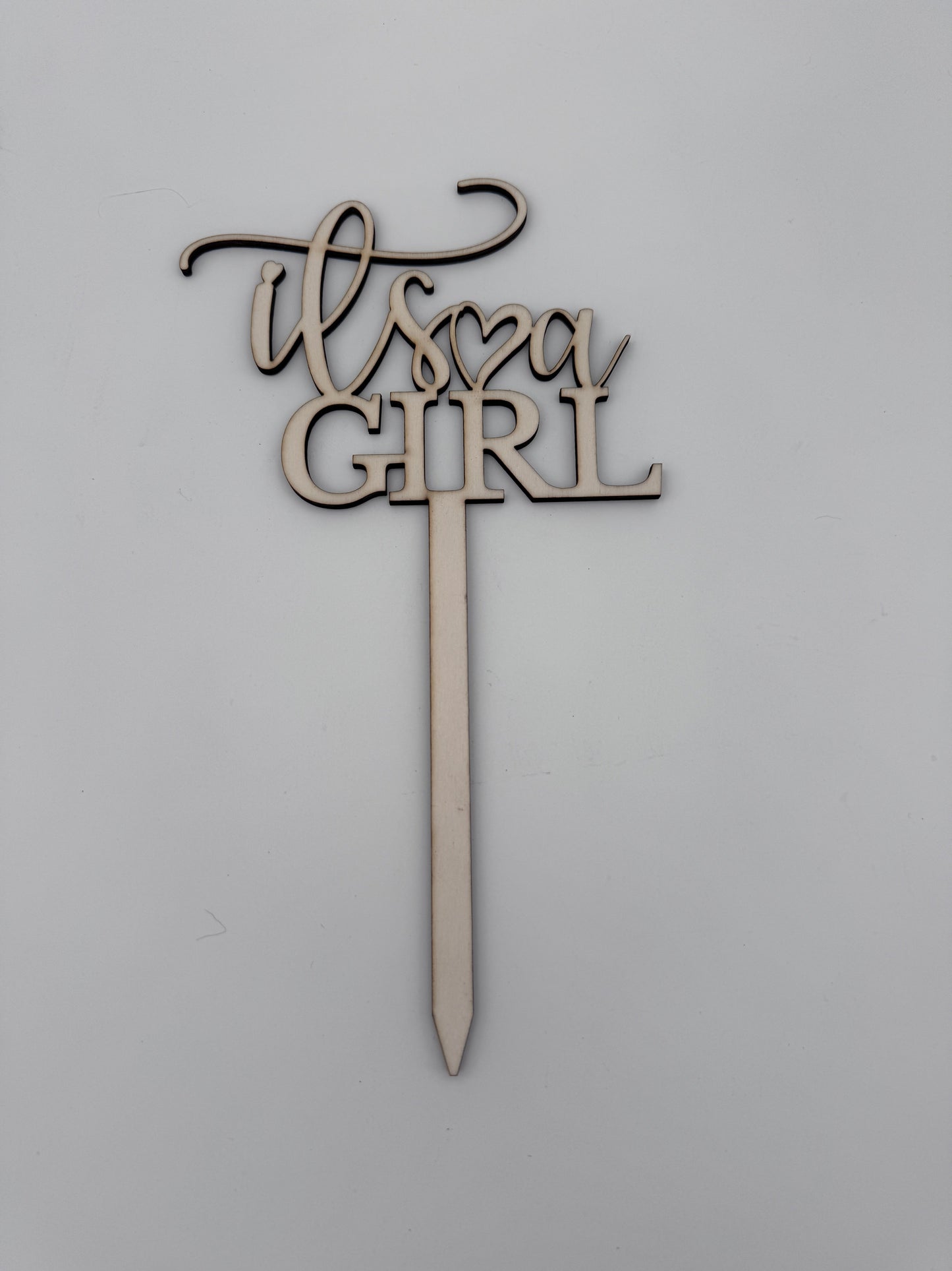 Caketopper Babyshower - Lovelettering