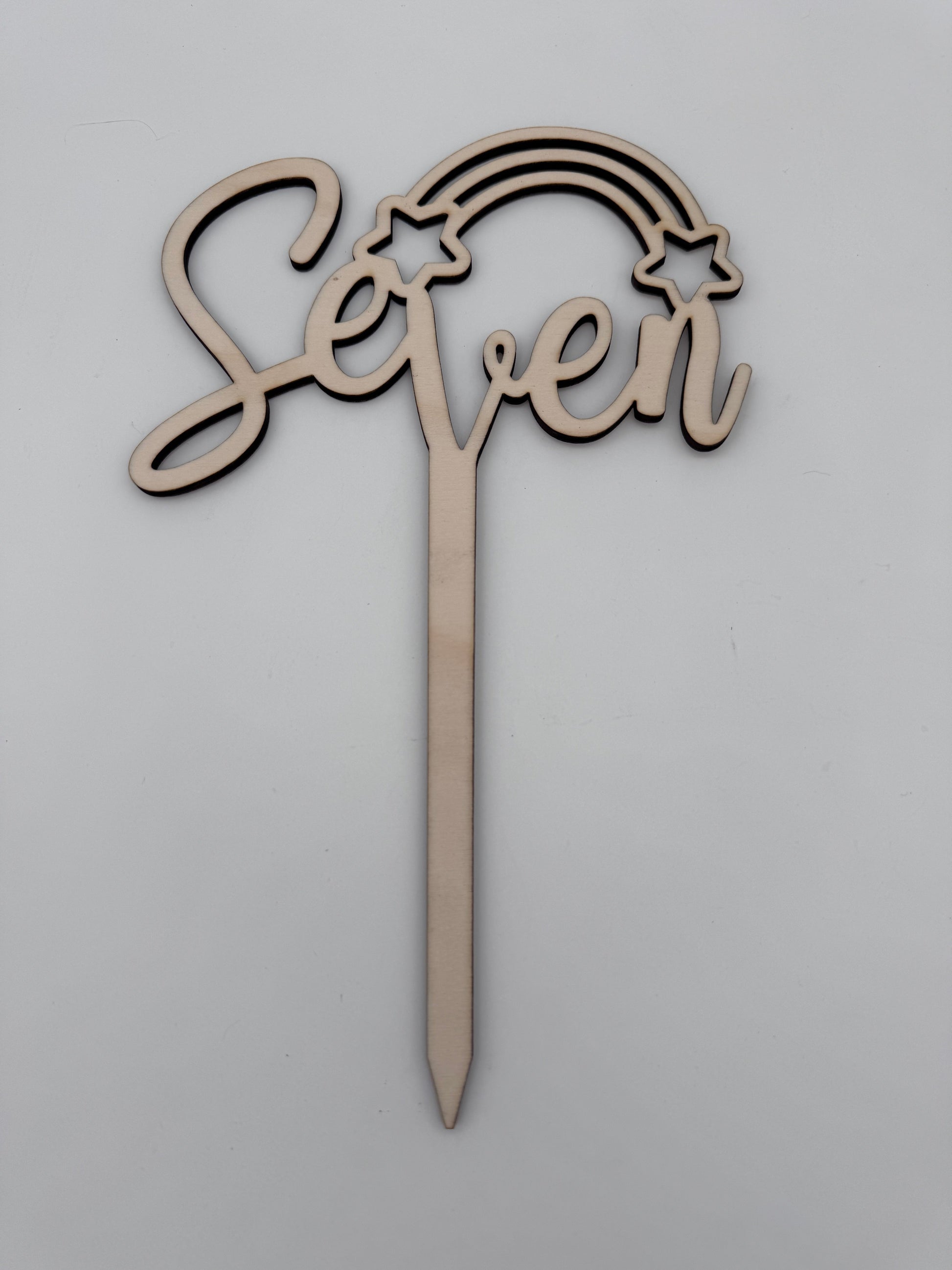 Caketopper Birthday - Lovelettering