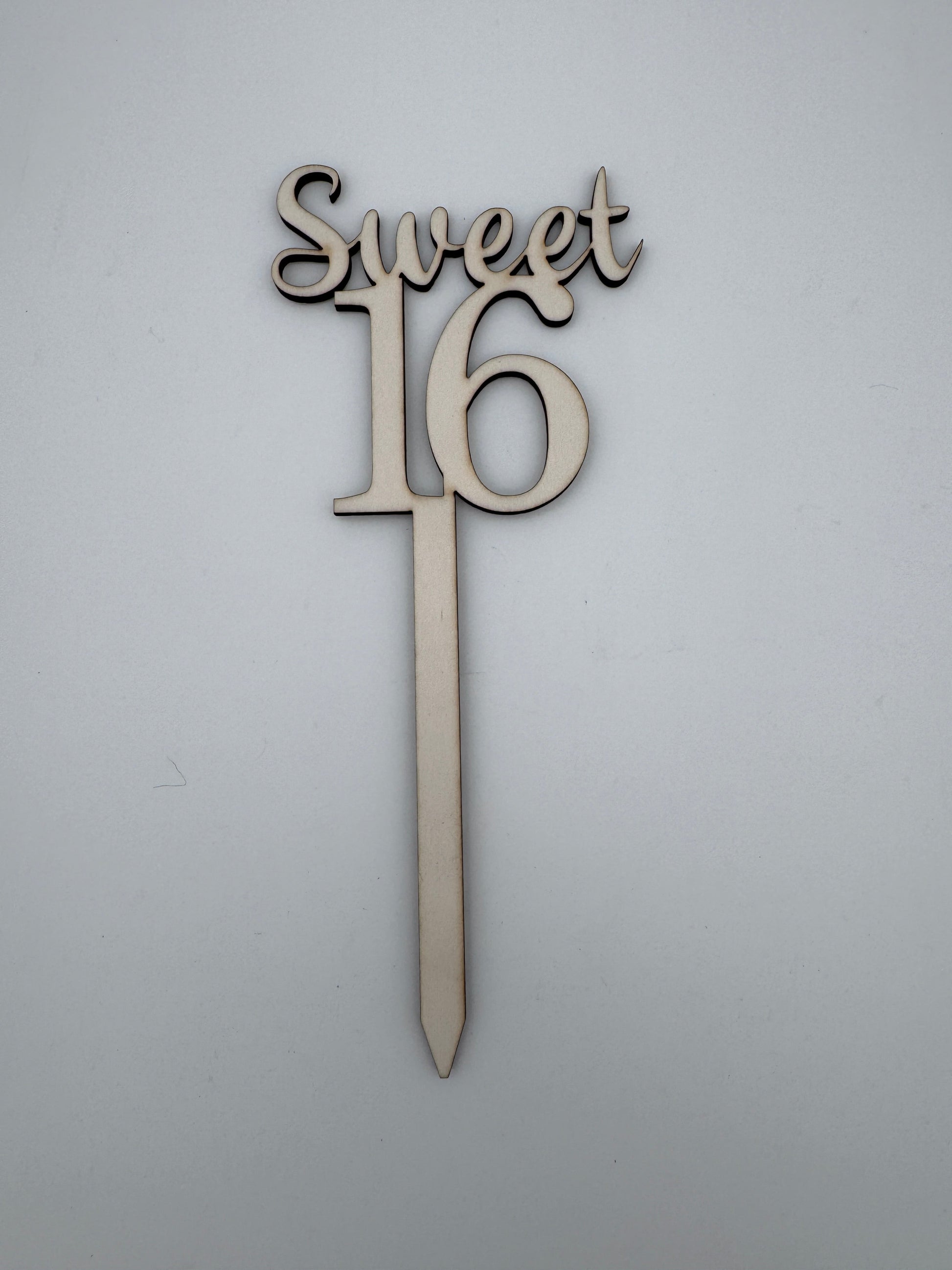 Caketopper Birthday - Lovelettering