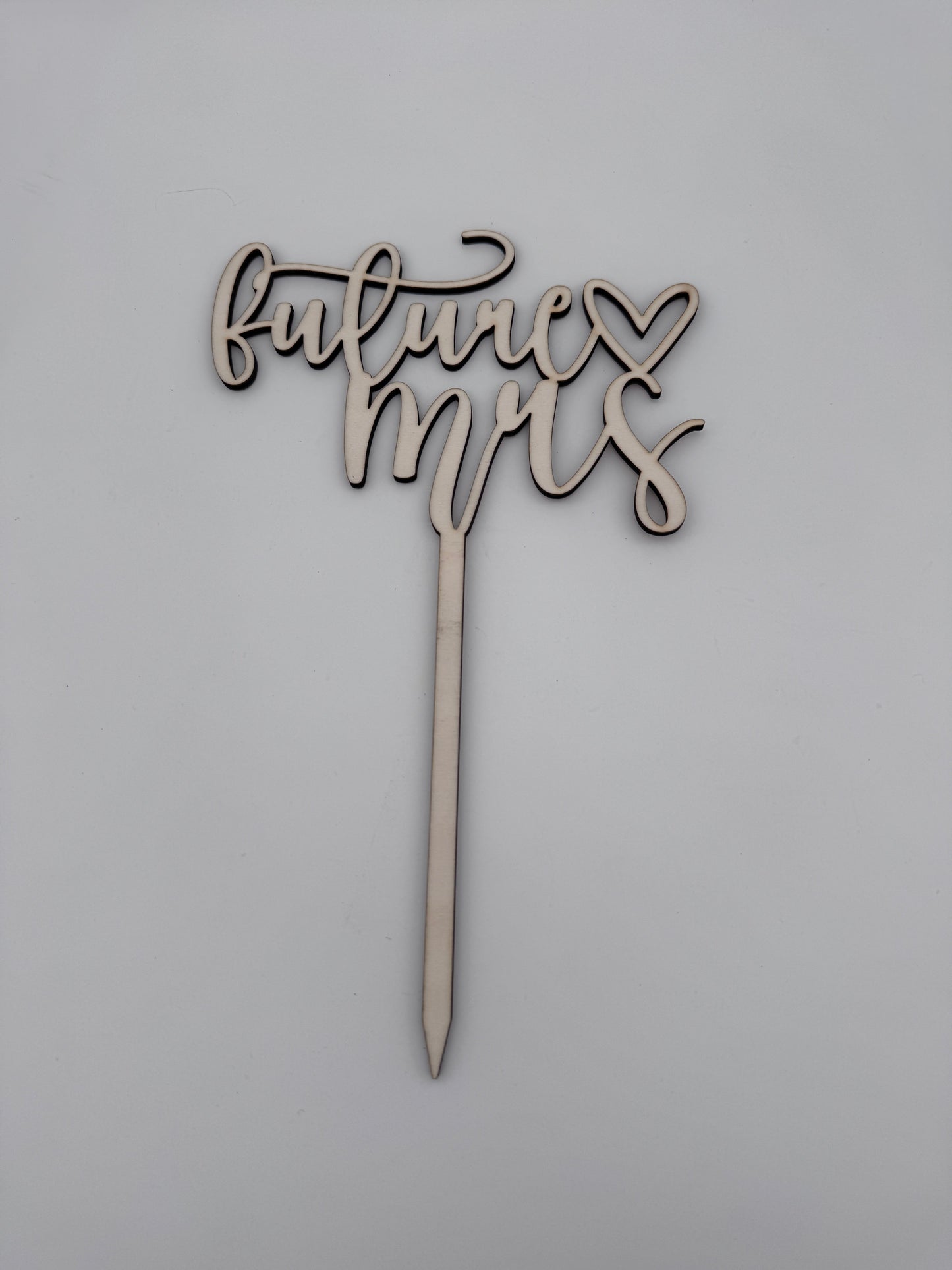 Caketopper Hochzeit - Lovelettering