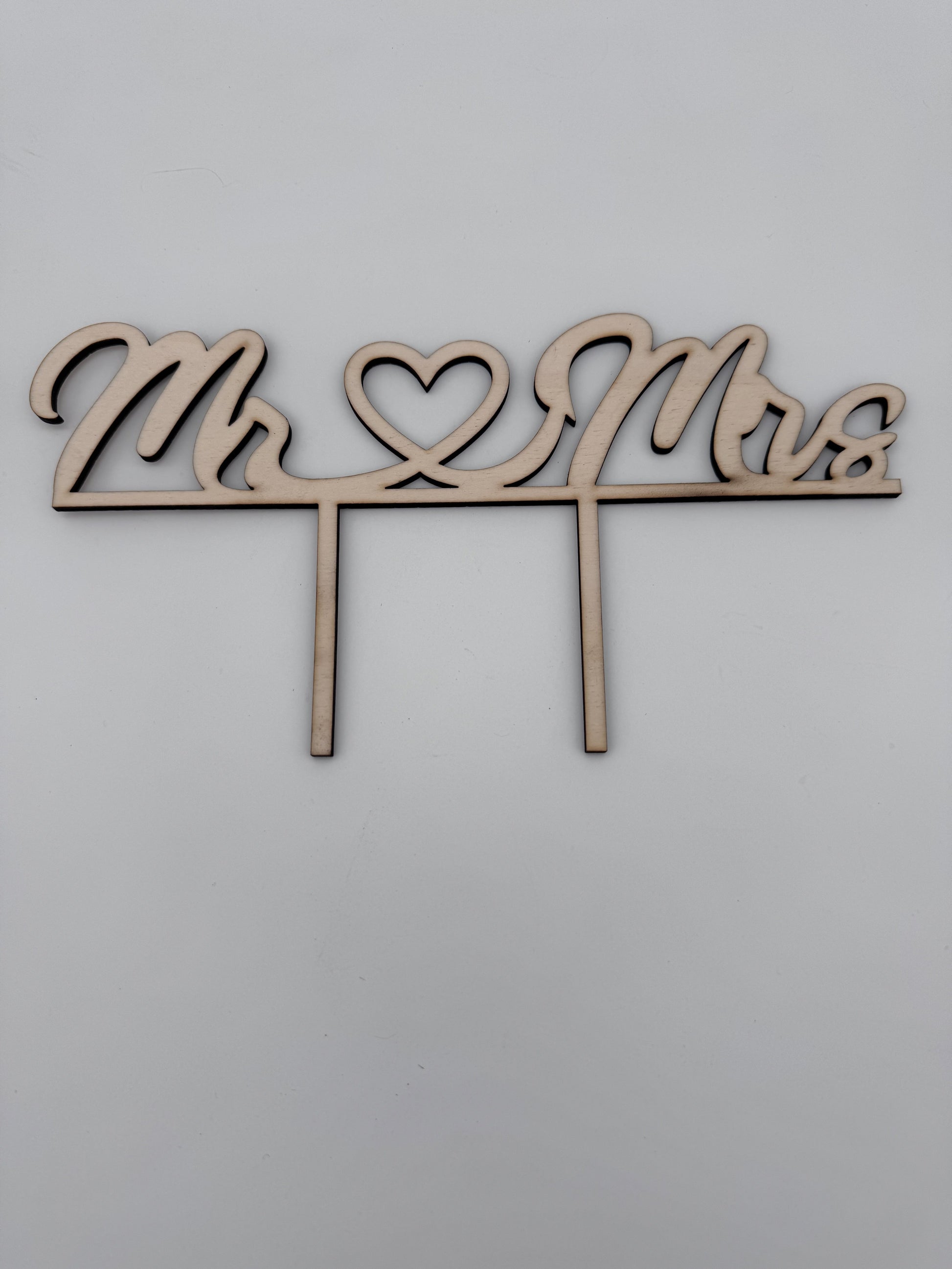 Caketopper Hochzeit - Lovelettering